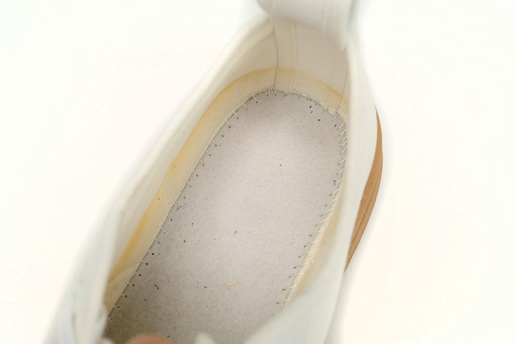 Bottega Veneta Vulcan Low-Top Sneakers – White Canvas