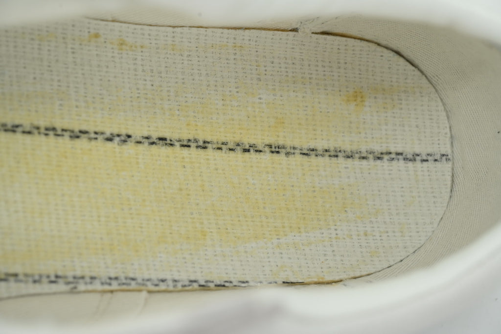 CDG x Vans OG Old Skool LX Sidewall White Sneakers