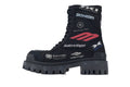 Balenciaga Strike Combat Co-Branded Graffiti Canvas Boots