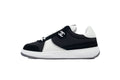 Chanel Black & White Quilted Fabric Sneakers