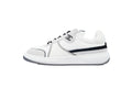 Chanel White Fabric & Calfskin Sneakers