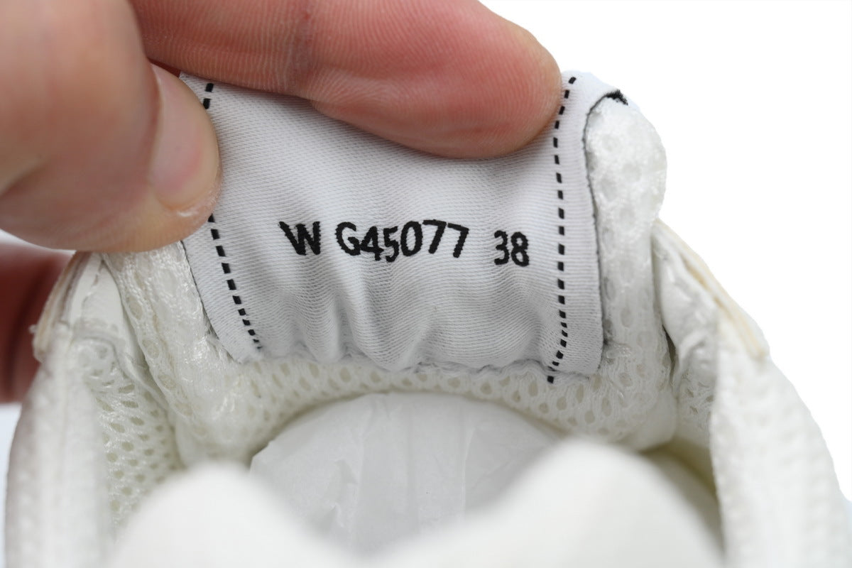 Chanel White Double C Platform Sneakers