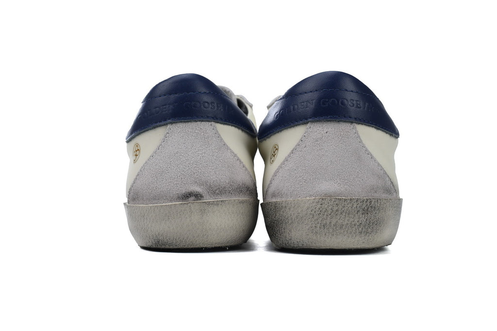 Golden Goose Super-Star Sneakers – Dark Blue Heel