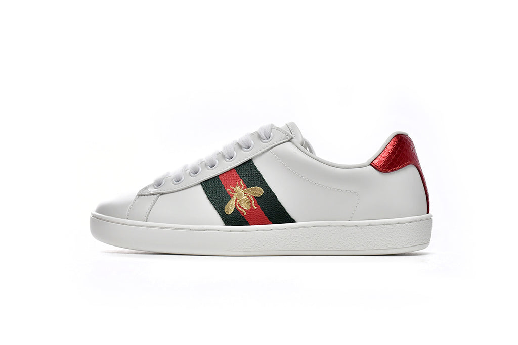 Gucci Ace Bee White Sneakers