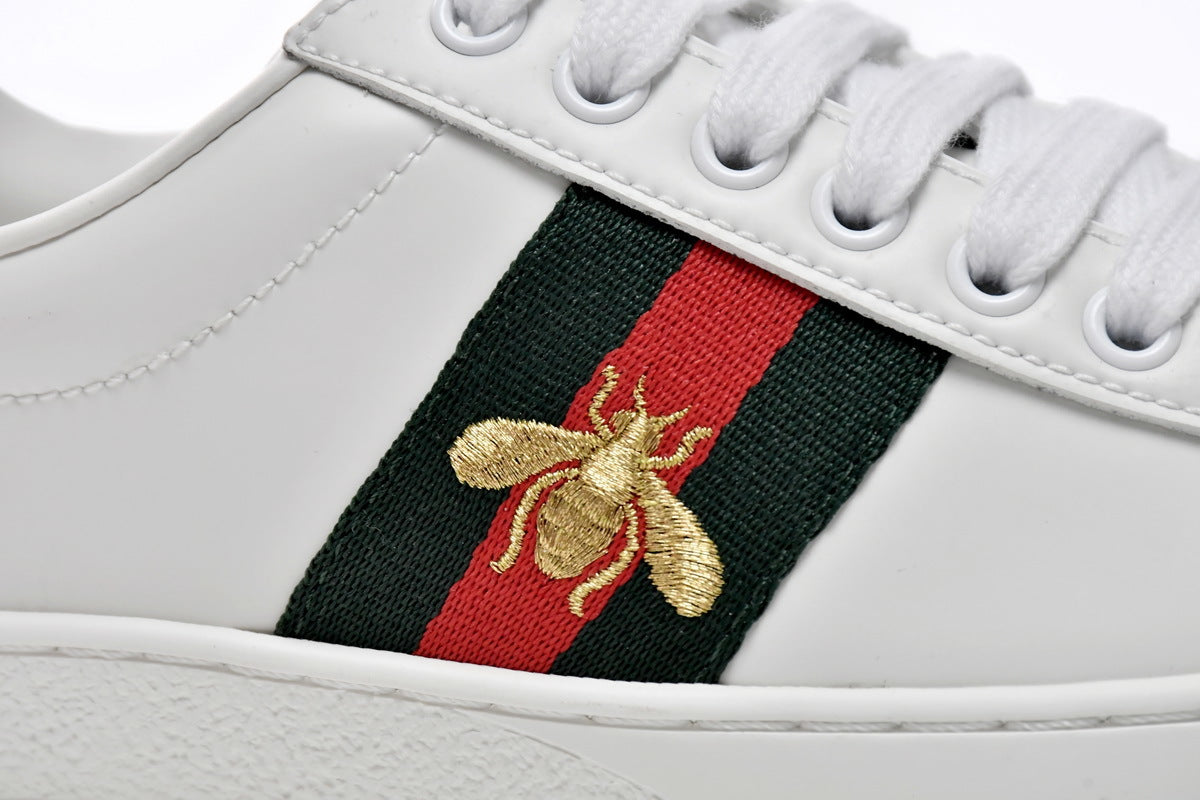 Gucci Ace Bee White Sneakers
