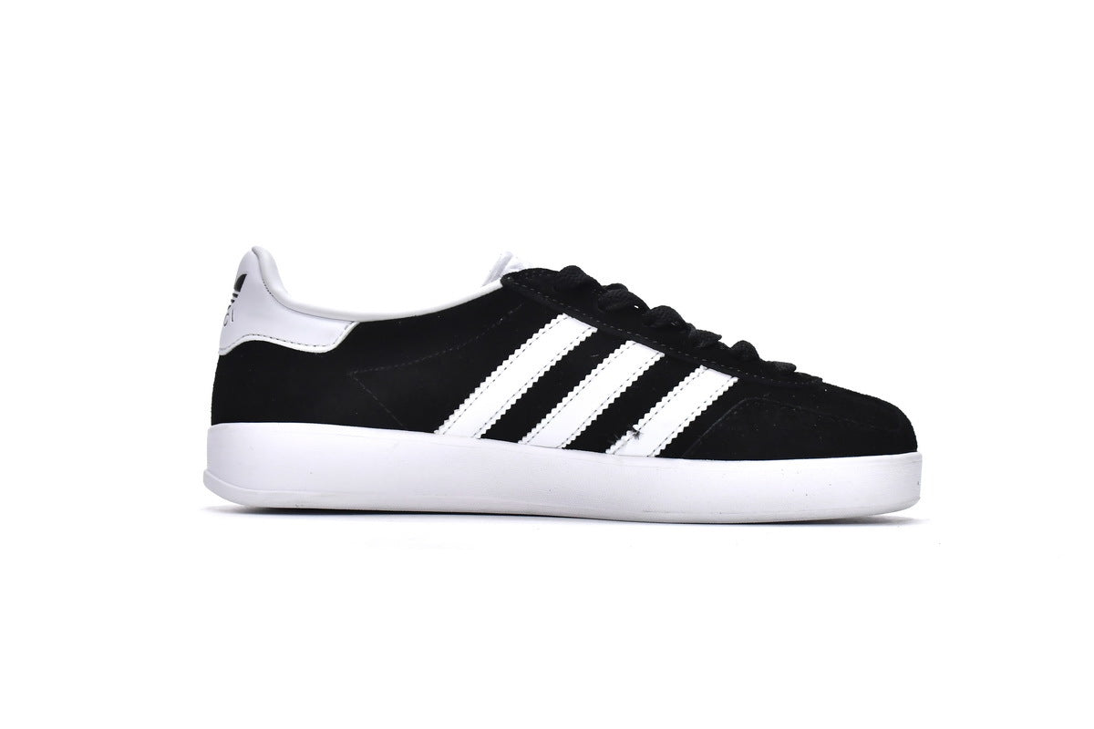 Gucci x adidas Originals Gazelle Black White Sneakers