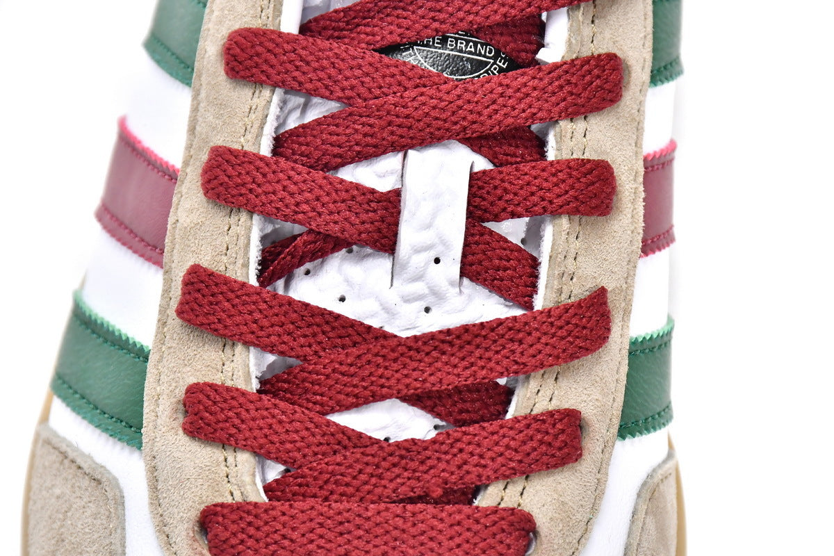 Gucci x adidas Originals Gazelle Brown Green Sneakers