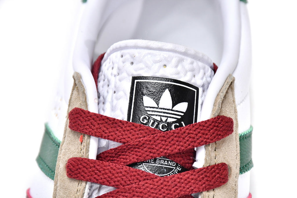 Gucci x adidas Originals Gazelle Brown Green Sneakers