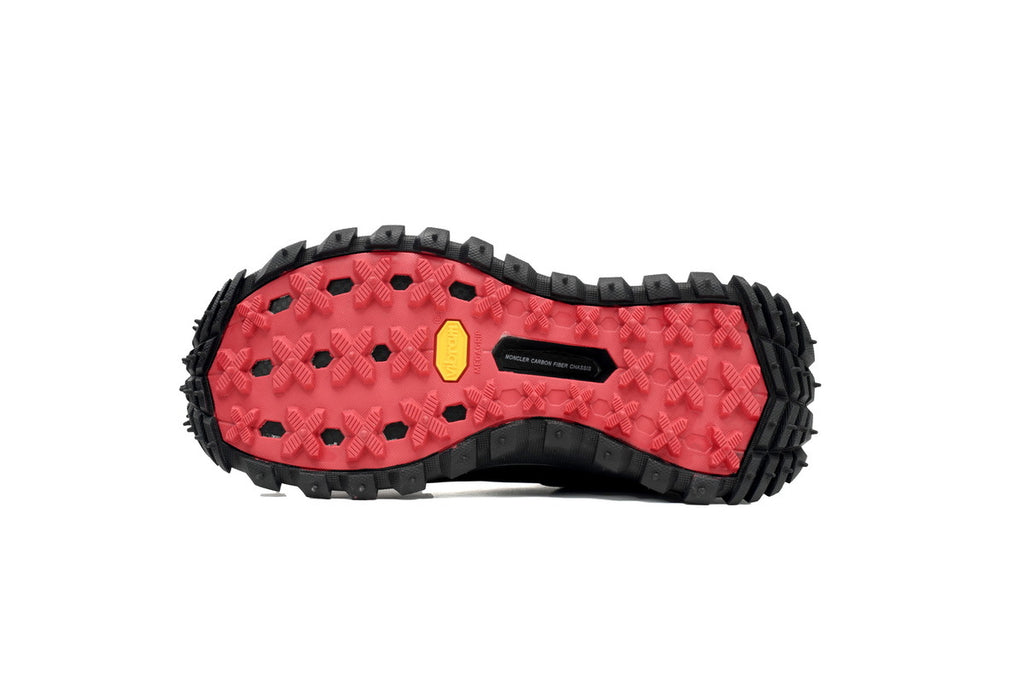 Moncler Trailgrip Knit Black High-Top Sneakers