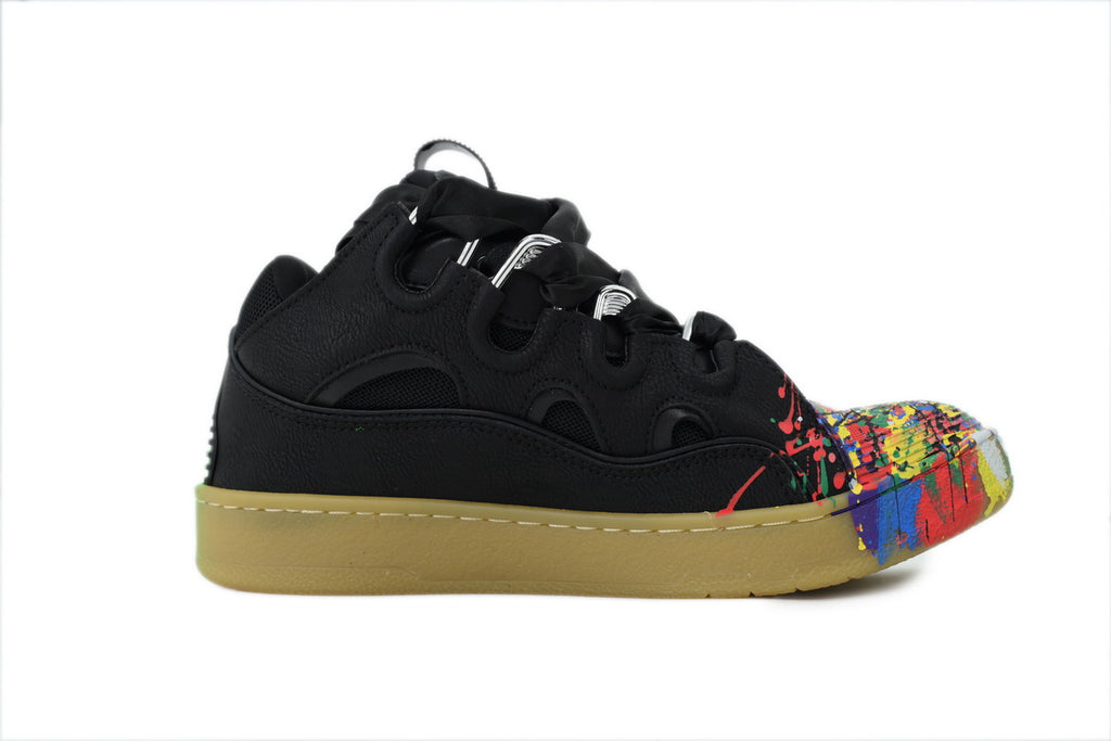 Lanvin x Gallery Dept. Curb Sneakers – Black Graffiti