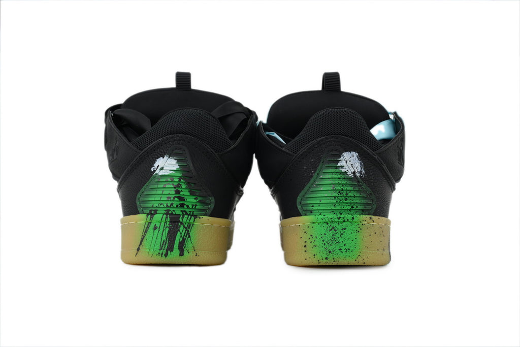 Lanvin x Gallery Dept. Curb Sneakers – Black Graffiti