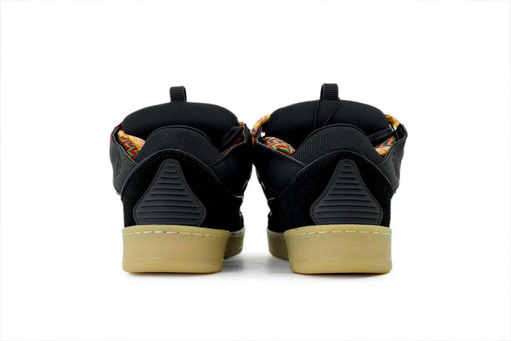 Lanvin Curb Sneakers – Black/Yellow