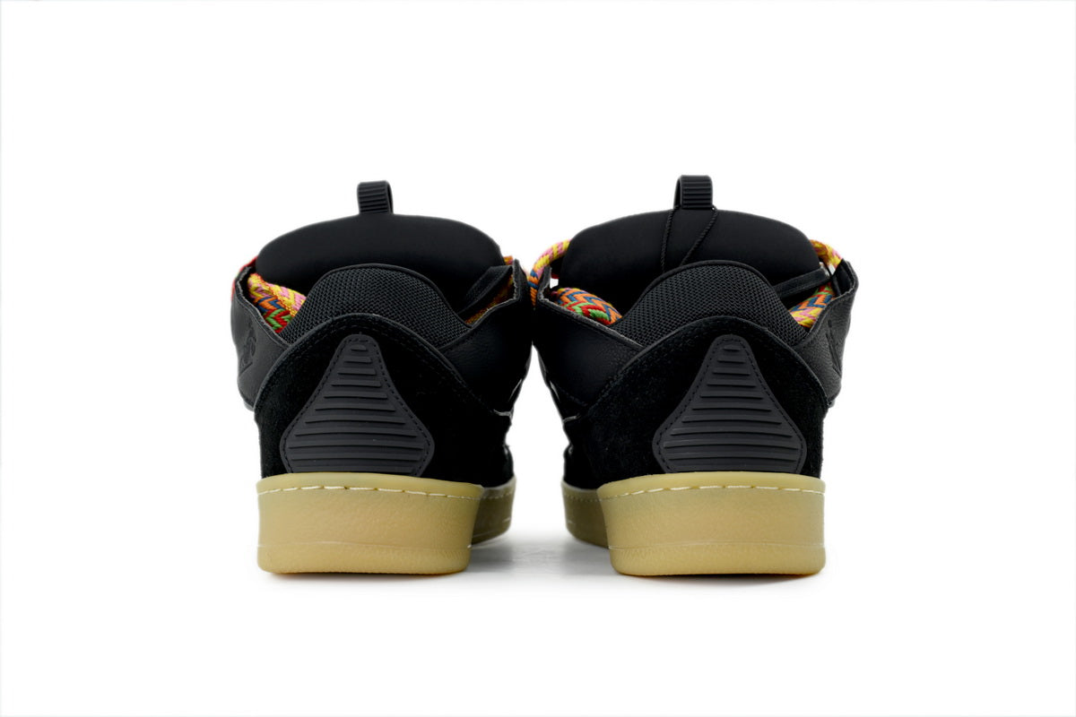 Lanvin Curb Sneakers – Black/Yellow