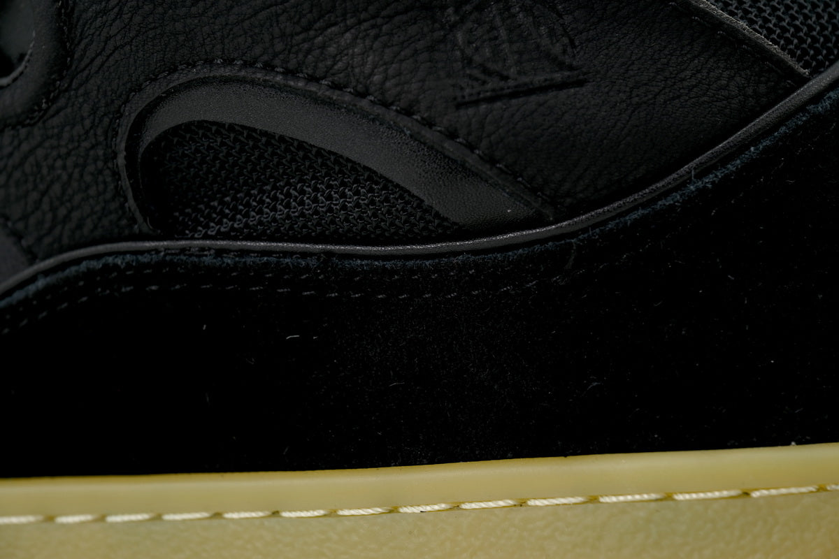 Lanvin Curb Sneakers – Black/Yellow