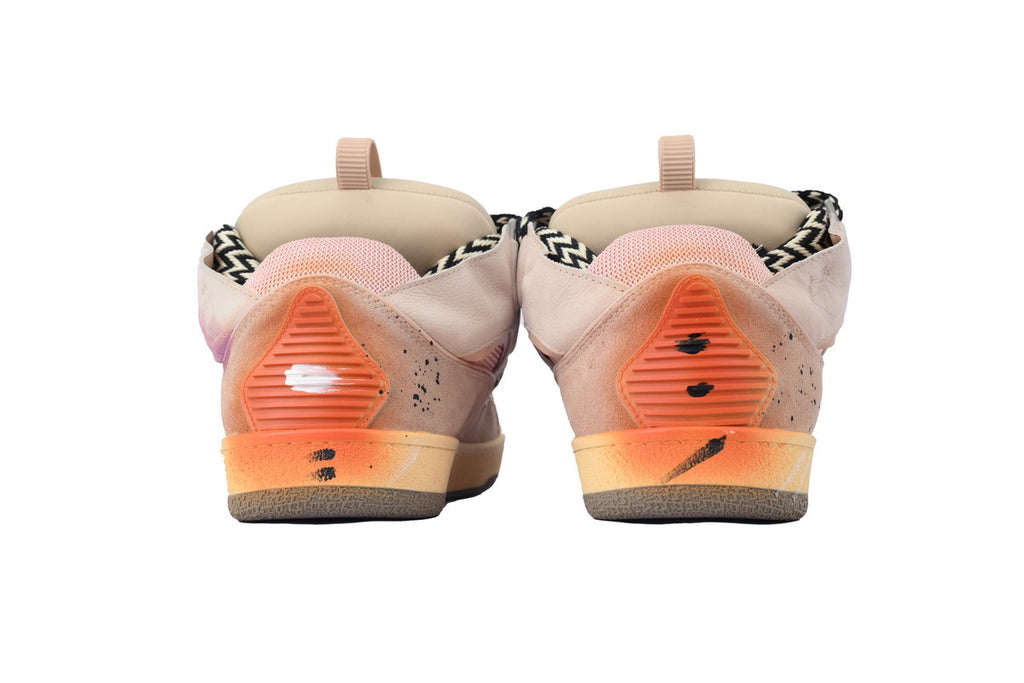 LANVIN LAB x FUTURE Leather Sneakers – Light Pink