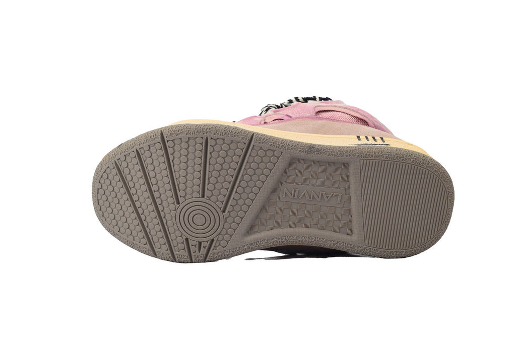 LANVIN LAB x FUTURE Leather Sneakers – Light Pink