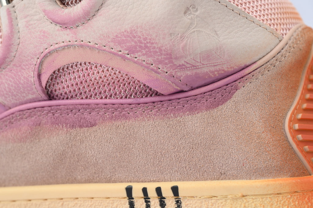 LANVIN LAB x FUTURE Leather Sneakers – Light Pink