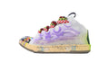 LANVIN LAB x FUTURE Leather Sneakers – Purple Splash Paint