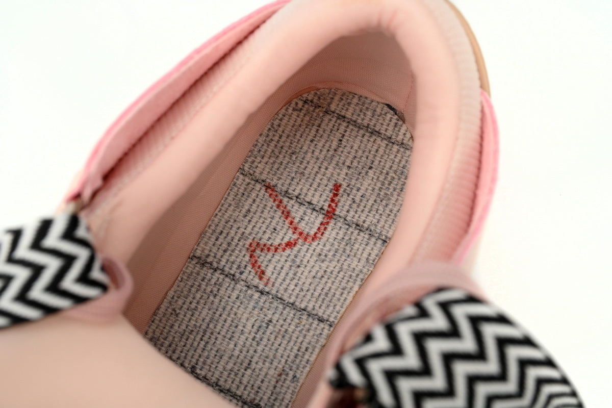 LANVIN LAB x FUTURE Leather Sneakers – Soft Pink