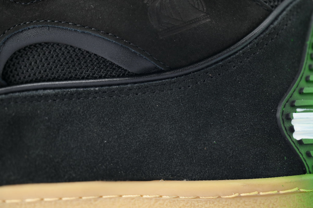 LANVIN LAB x FUTURE Leather Sneakers – Black Splash Paint