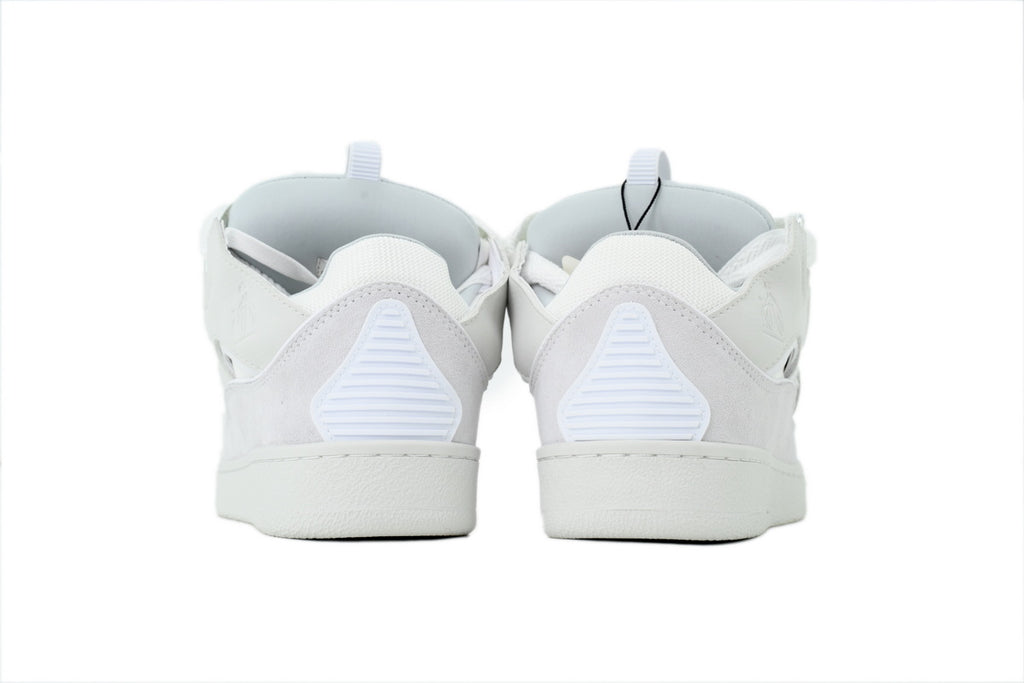 Lanvin Curb Sneakers – All White