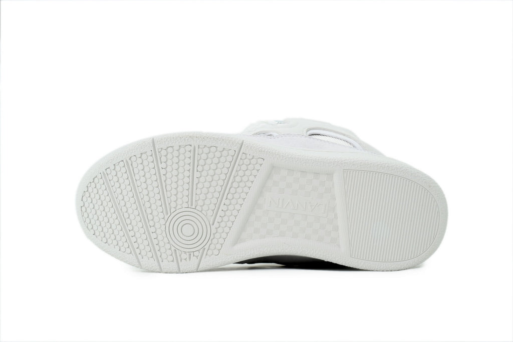 Lanvin Curb Sneakers – All White