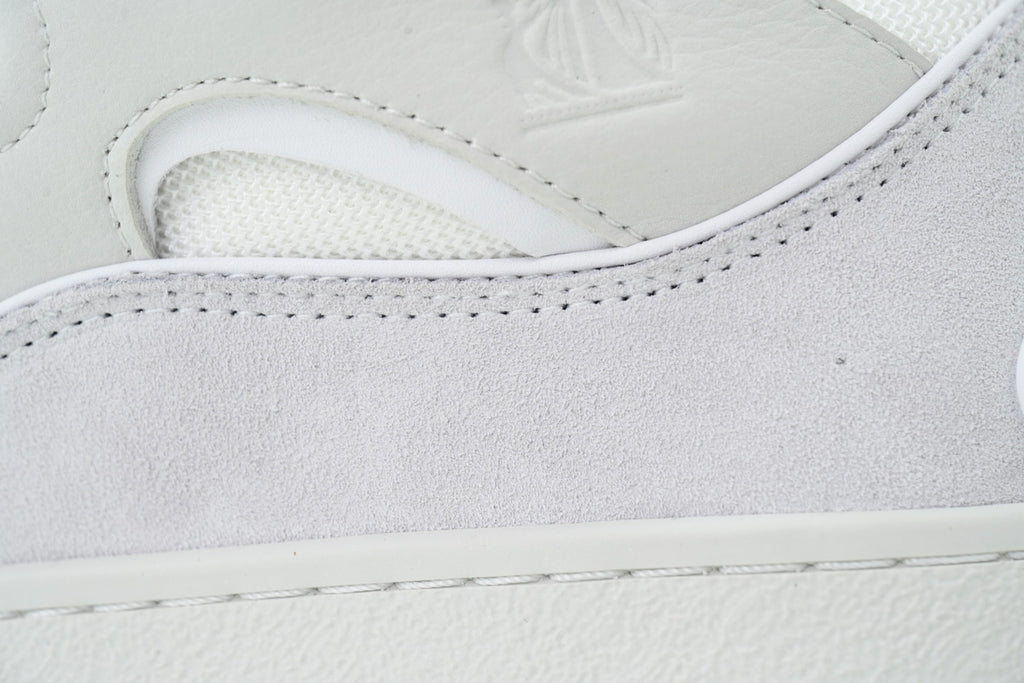 Lanvin Curb Sneakers – All White