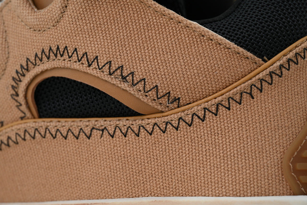 Lanvin Curb Sneakers – Camel Amber
