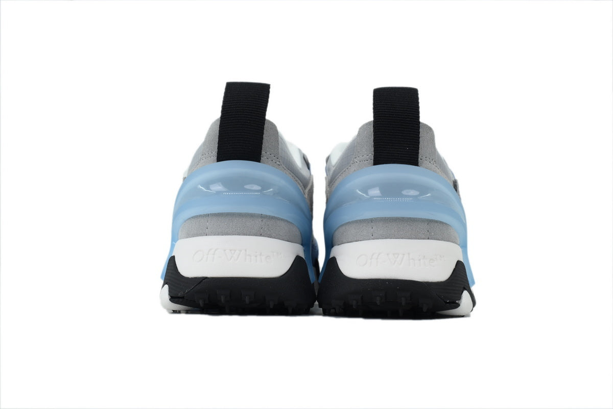 Off-White ODSY-2000 Sneakers – Grey & Sky Blue