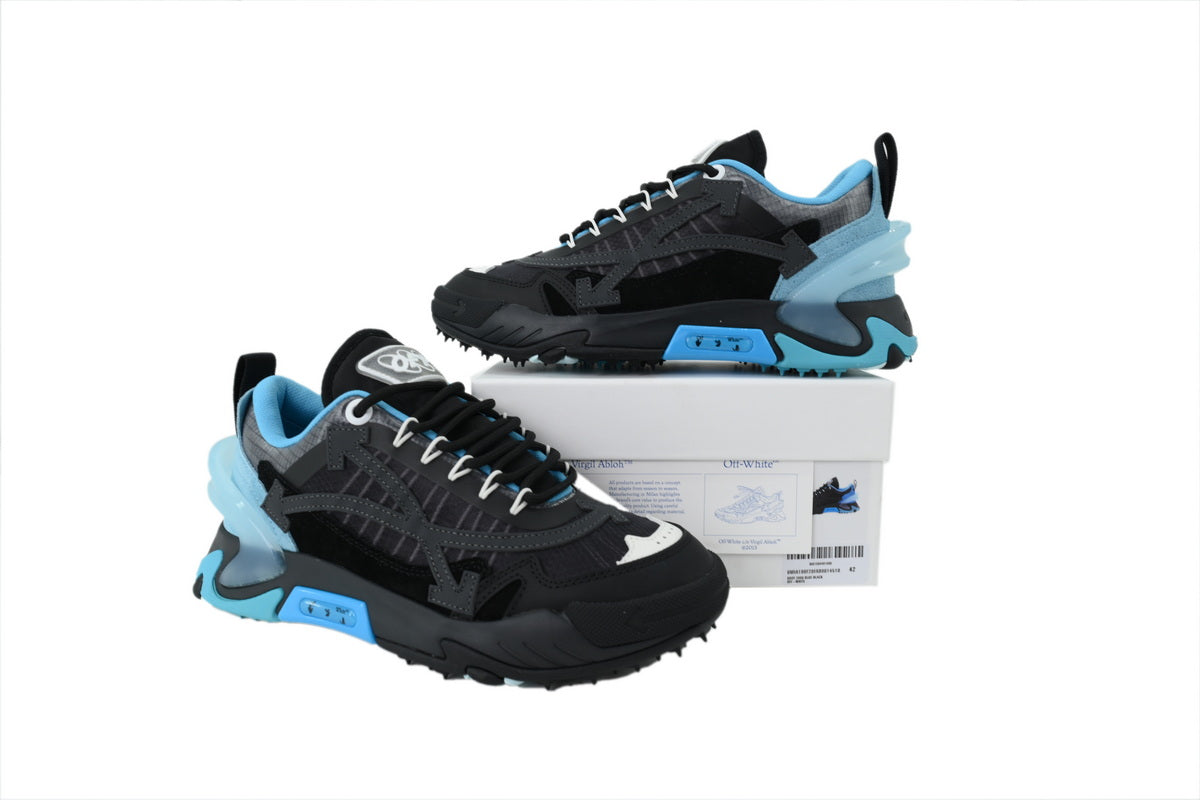 Off-White ODSY-2000 Sneakers – Blue & Black