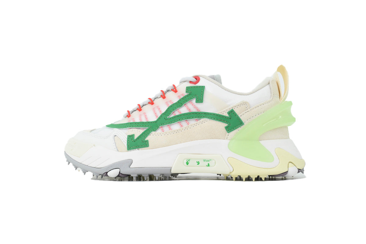 Off-White ODSY-2000 Sneakers – White & Green