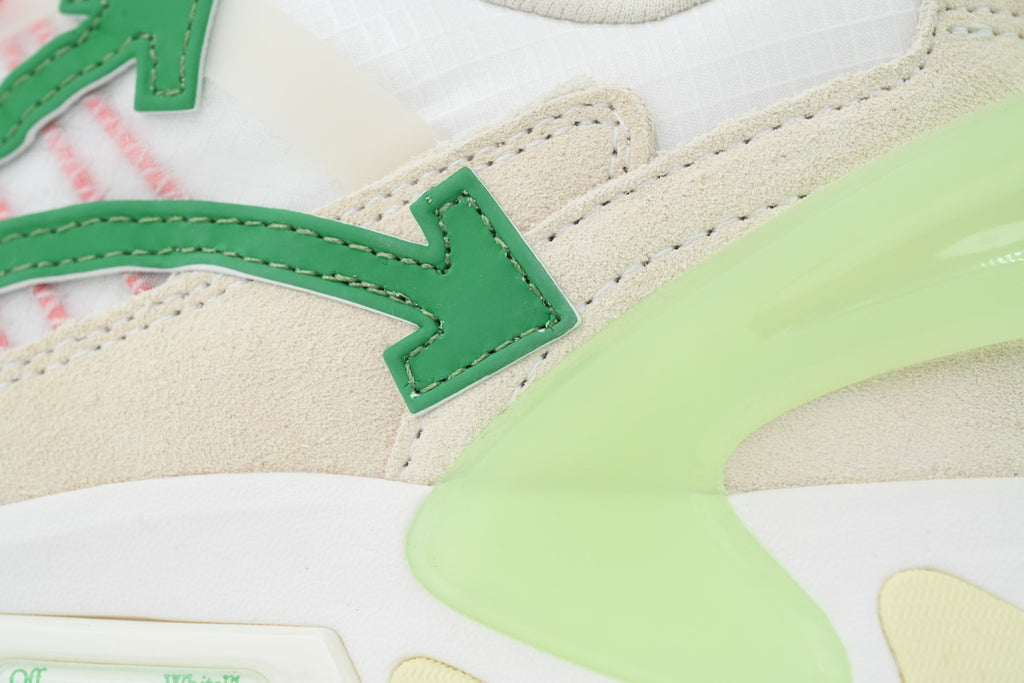 Off-White ODSY-2000 Sneakers – White & Green