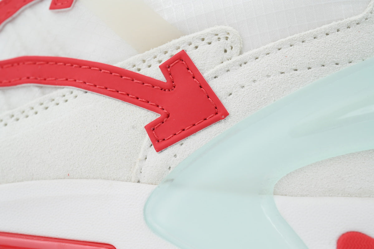 Off-White ODSY-2000 Sneakers – White & Red