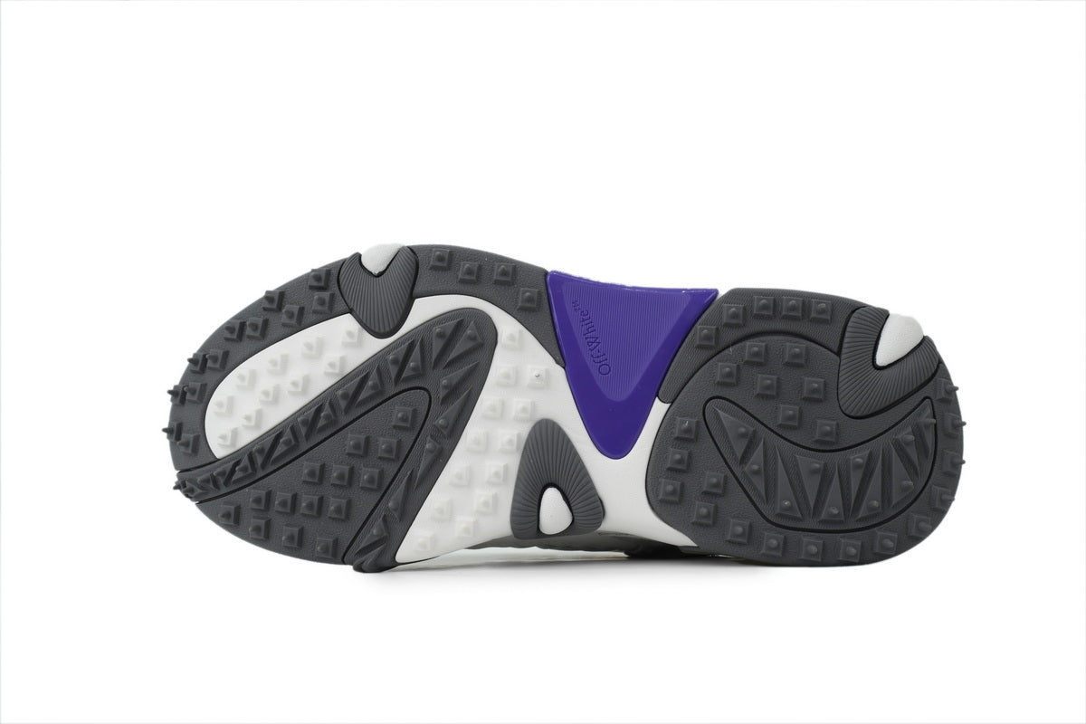 Off-White ODSY-2000 White & Purple Sneakers