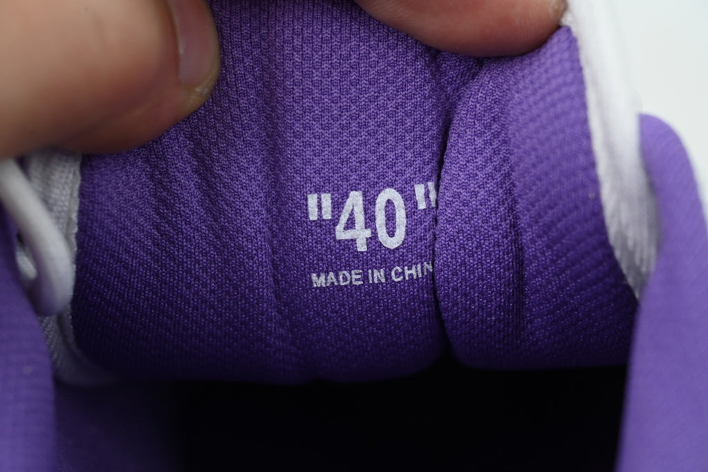 Off-White ODSY-2000 White & Purple Sneakers