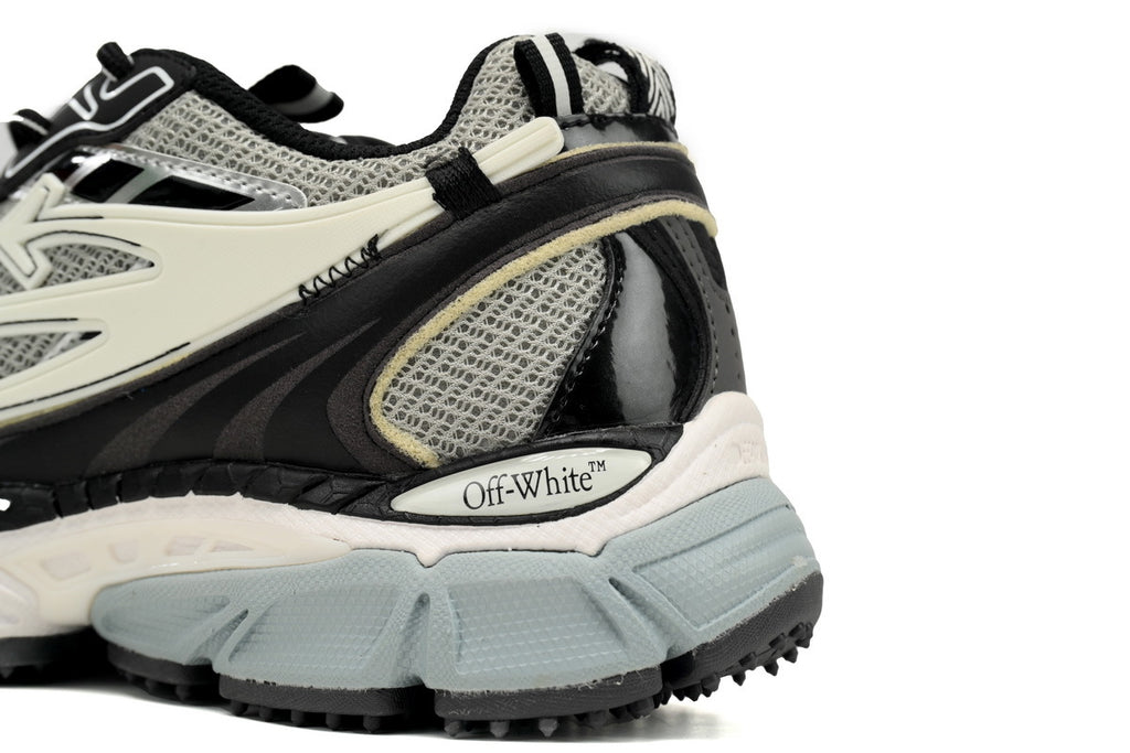 Off-White Be Right Back White Arrow Sneakers
