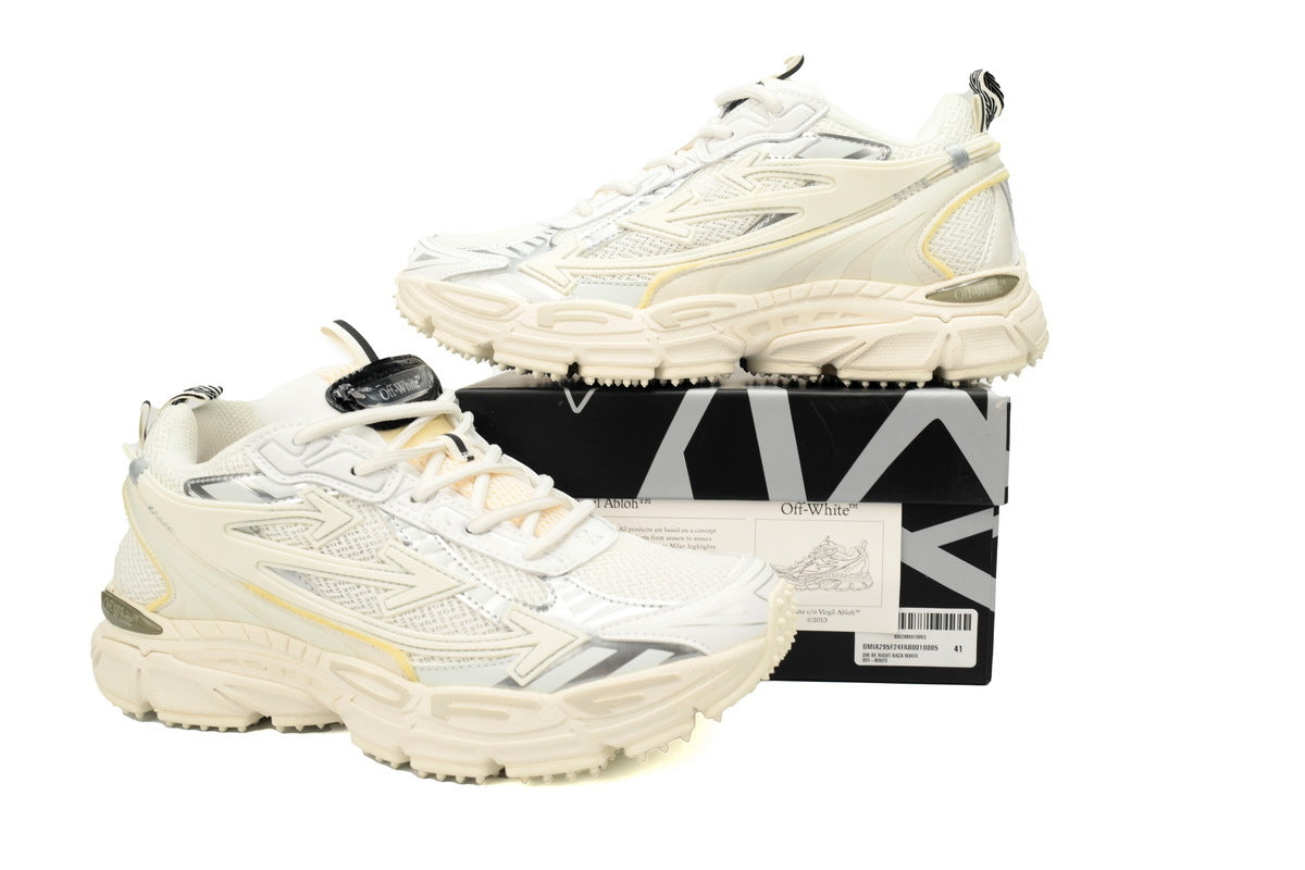 Off-White Be Right Back White Sneakers