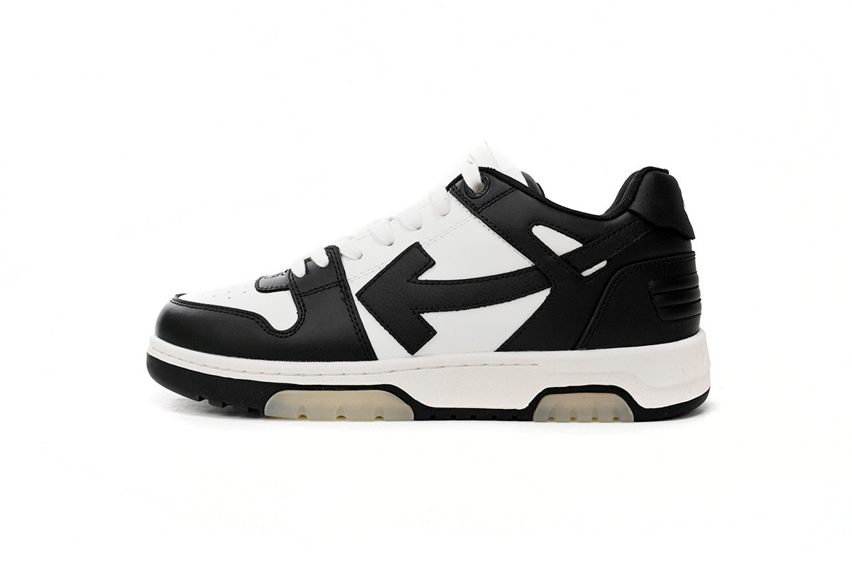OFF-WHITE Out of Office Black/White Sneakers