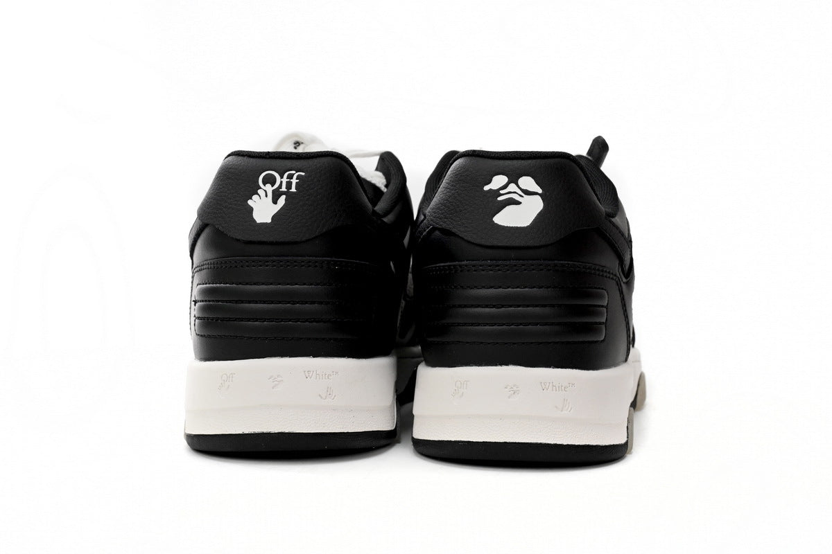 OFF-WHITE Out of Office Black/White Sneakers