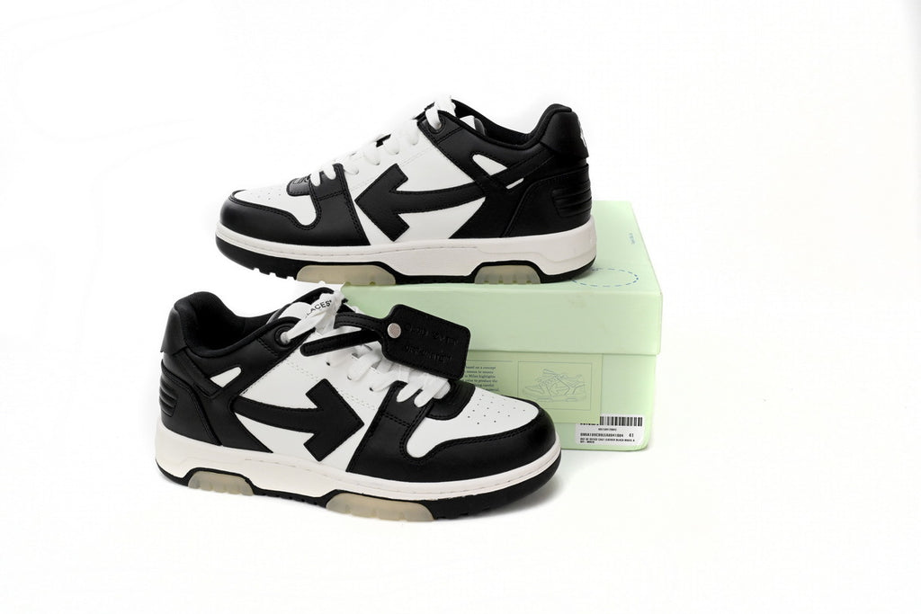 OFF-WHITE Out of Office Black/White Sneakers