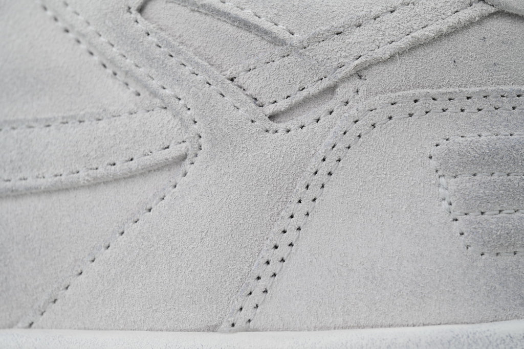 Off-White Out of Office Low Distressed White Suede Sneakers