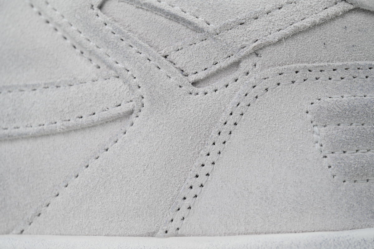 Off-White Out of Office Low Distressed White Suede Sneakers