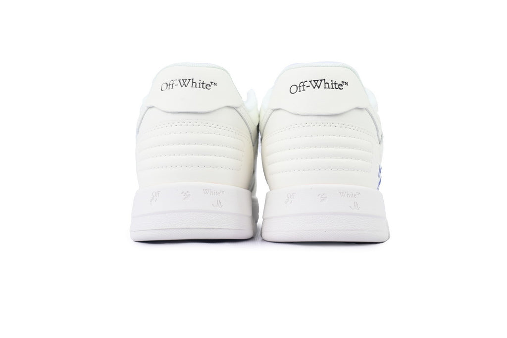 Off-White Out Of Office Low-Top Sneakers White Blue Letters
