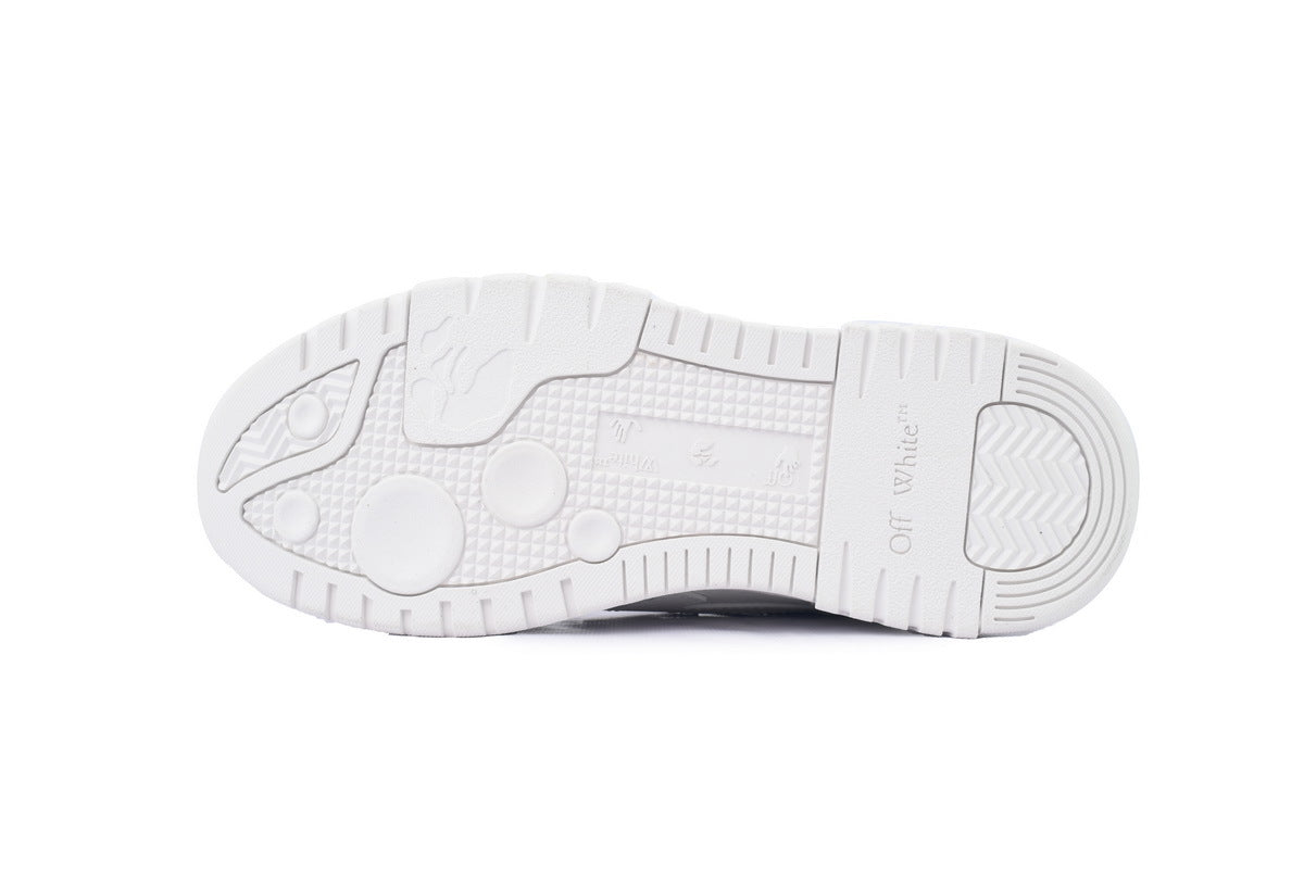 Off-White Out Of Office Low-Top Sneakers White Blue Letters