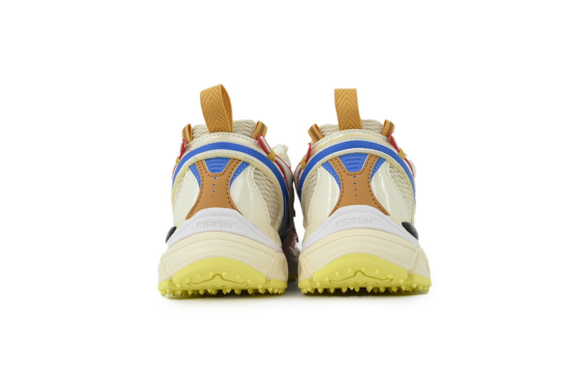 Off-White Be Right Back Beige Mesh Sneakers