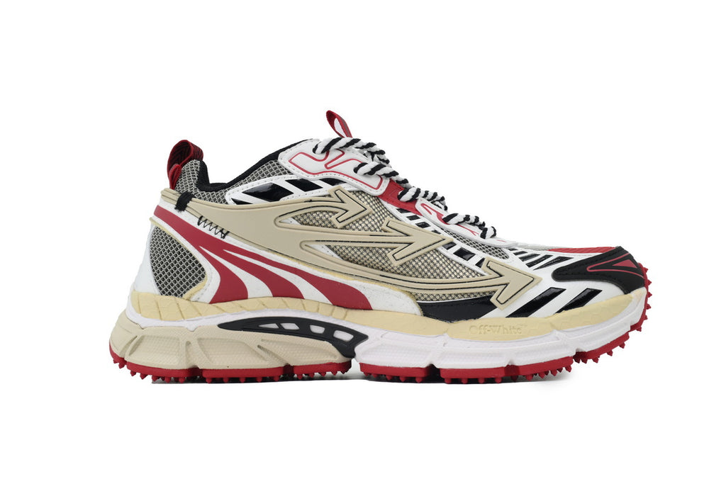Off-White Be Right Back Sand Red Sneakers