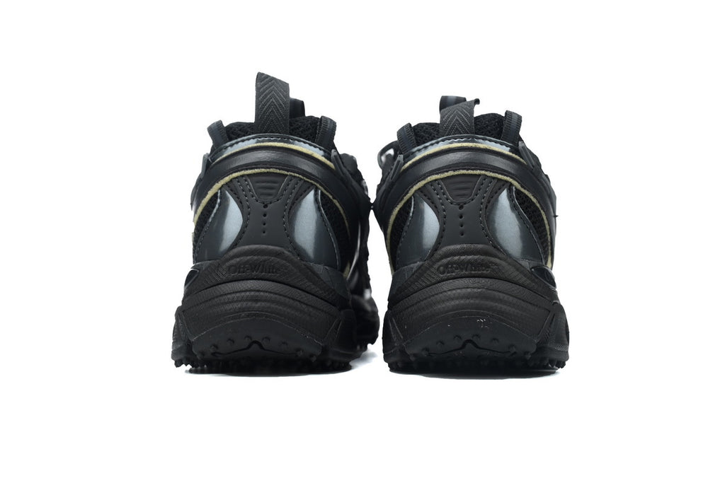 Off-White Be Right Back Black Mesh Sneakers