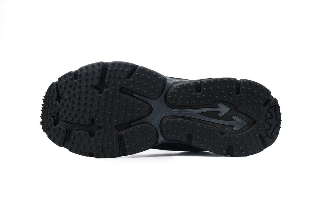 Off-White Be Right Back Black Mesh Sneakers
