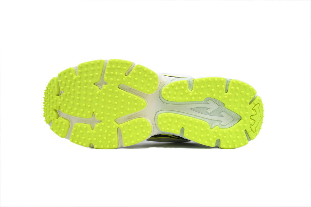 Off-White Be Right Back White Fluorescent Yellow Sneakers