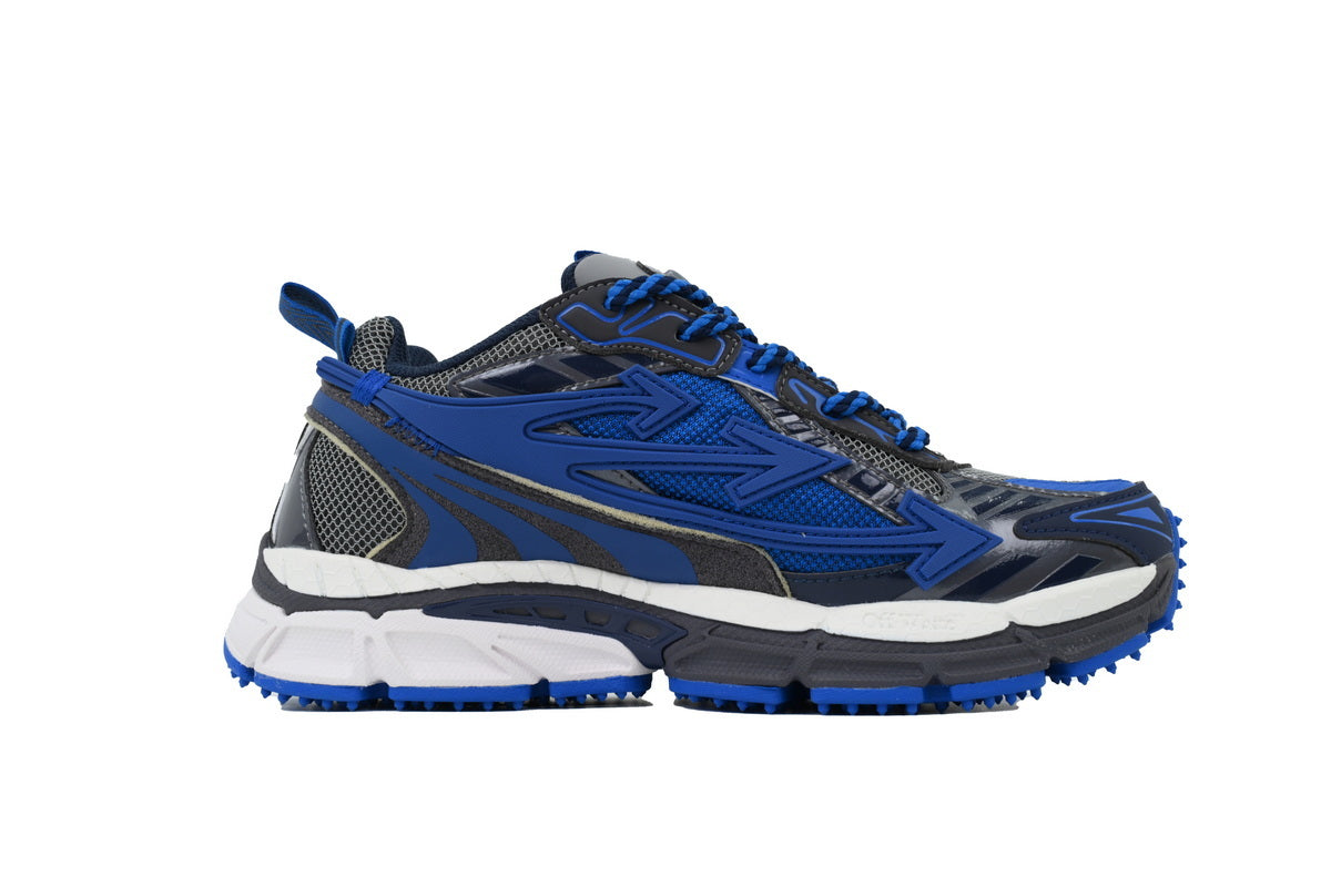 Off-White Be Right Back Gunmetal Navy Sneakers